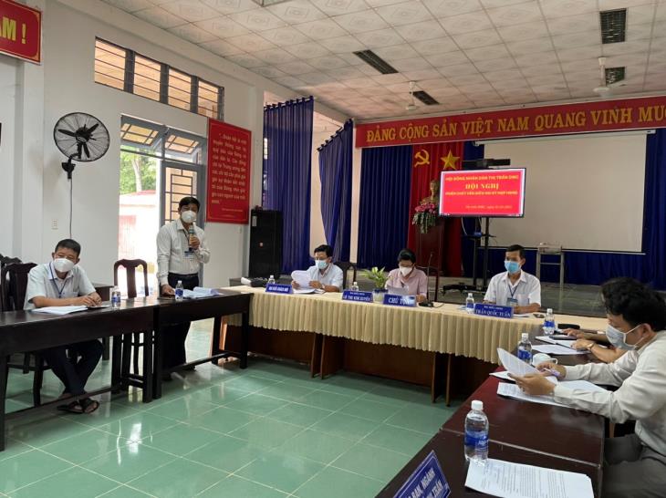 Thường trực HĐND thị trấn Dương Minh Châu tổ chức phiên chất vấn giữa hai kỳ họp năm 2021